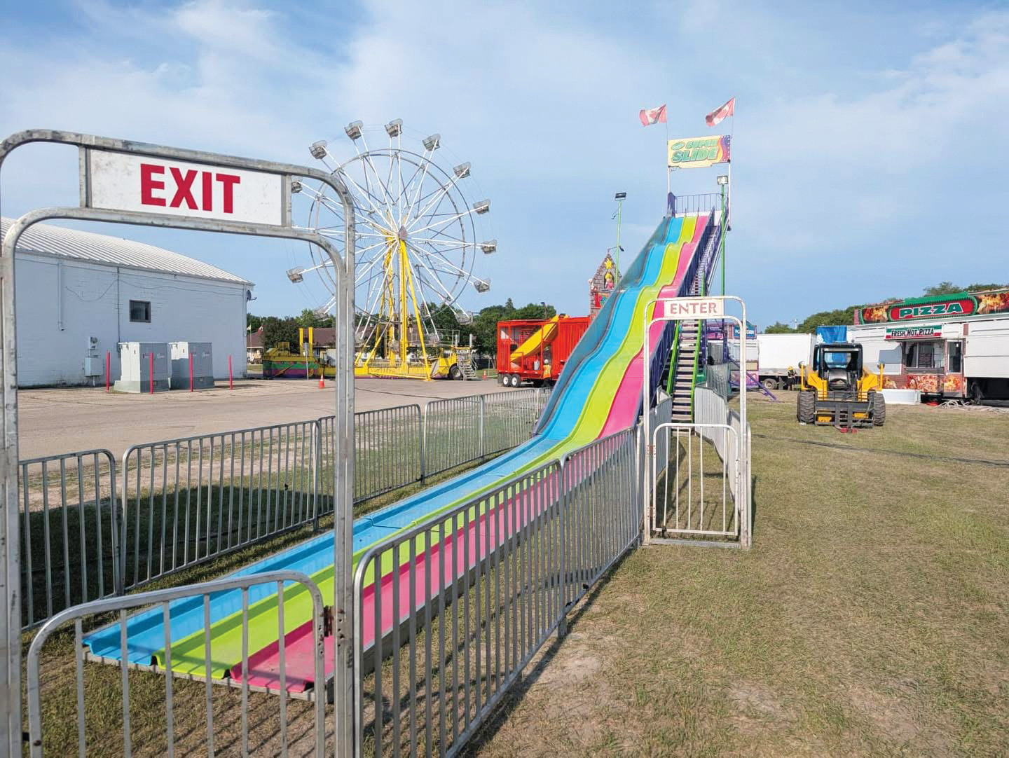 Every ride was carefully set up, meeting the standards for safety at all times.<br />